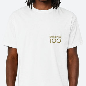 Standard T, gold + purple design