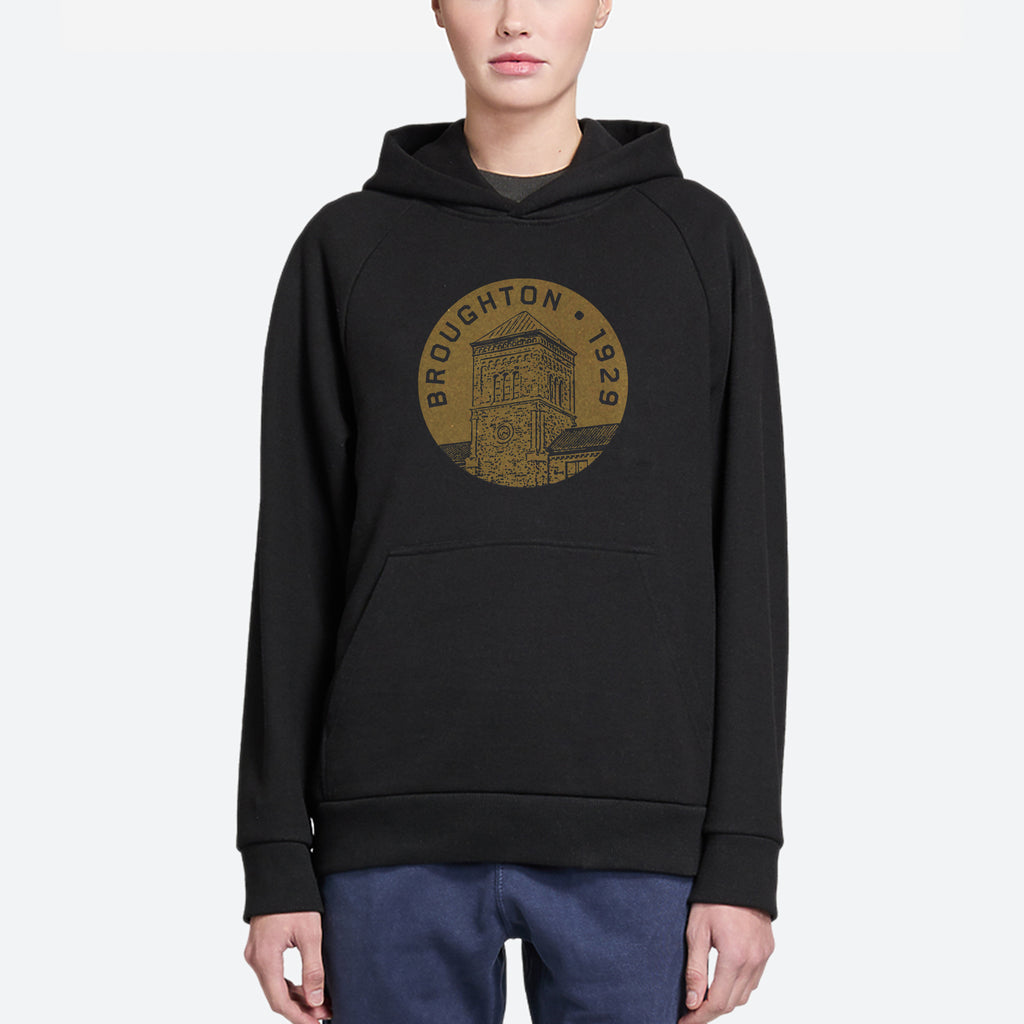 The Castle Ultra Heavyweight Hoodie • Black