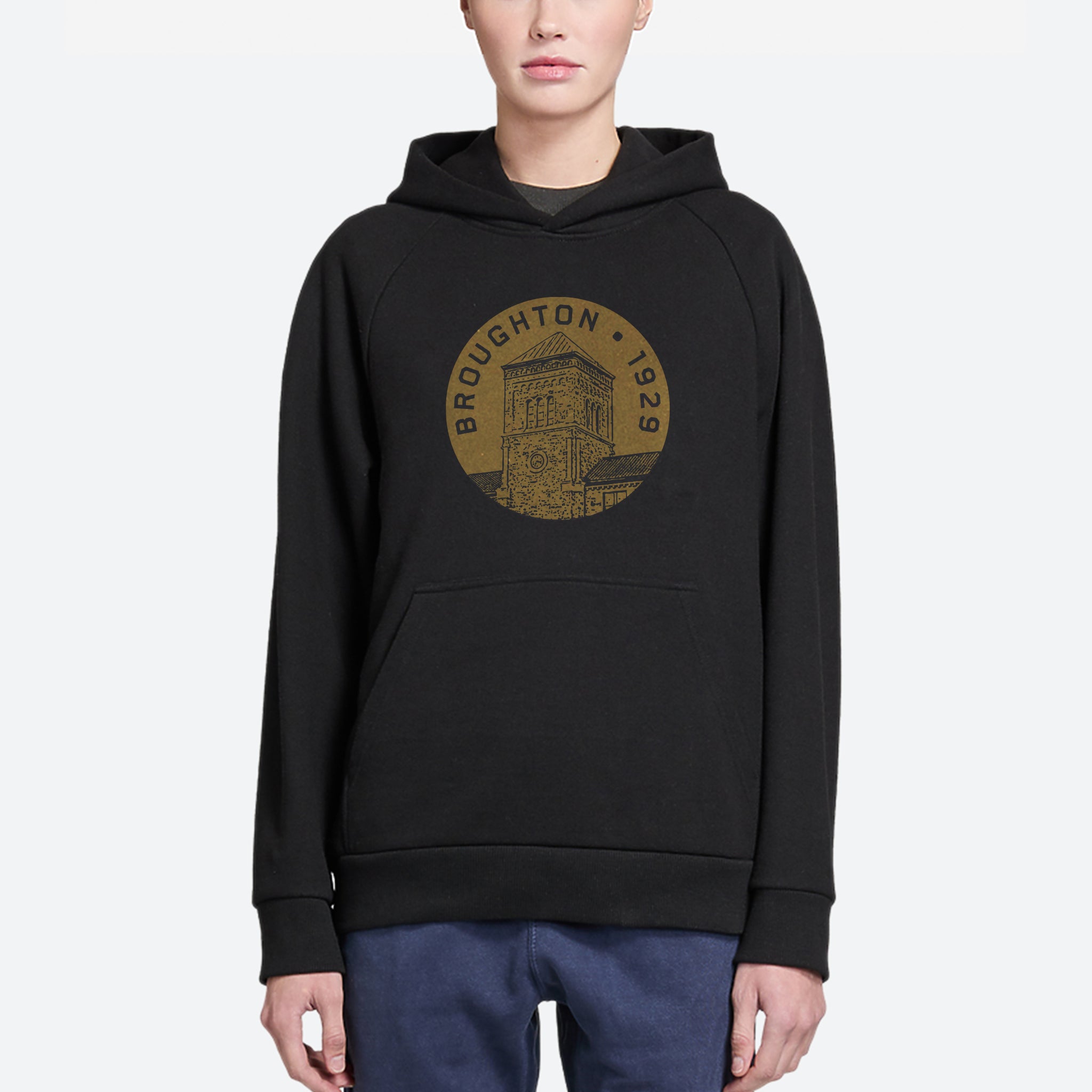 The Castle Ultra Heavyweight Hoodie • Black