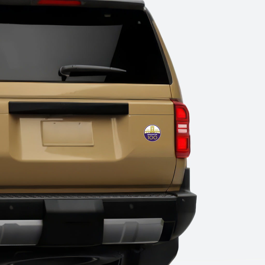 Broughton 100 Car Magnet