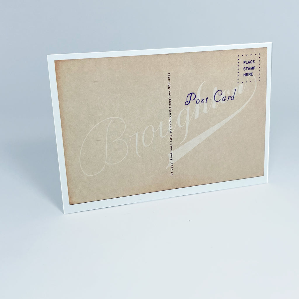 Broughton Postcards • 4-pack, Vintage Illustration