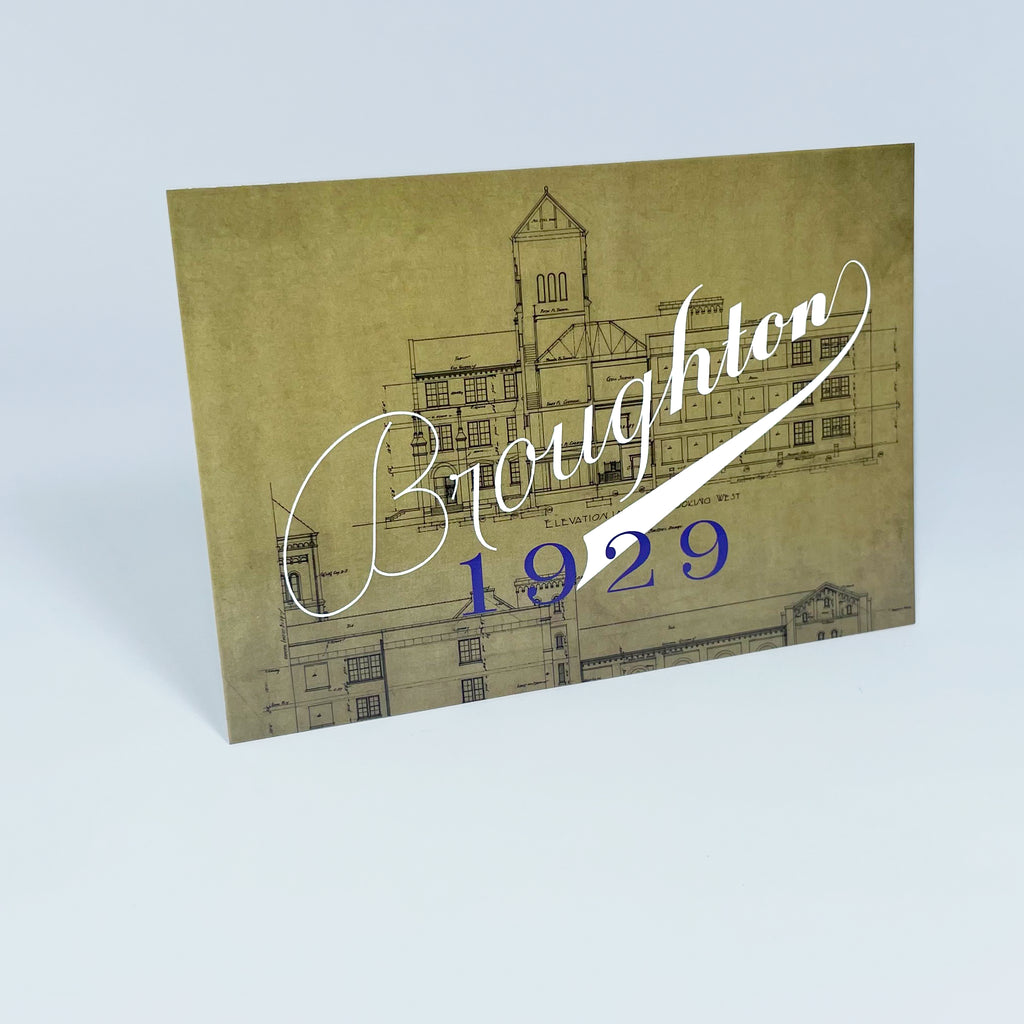Broughton Postcards • 4-pack, Architectural Plan