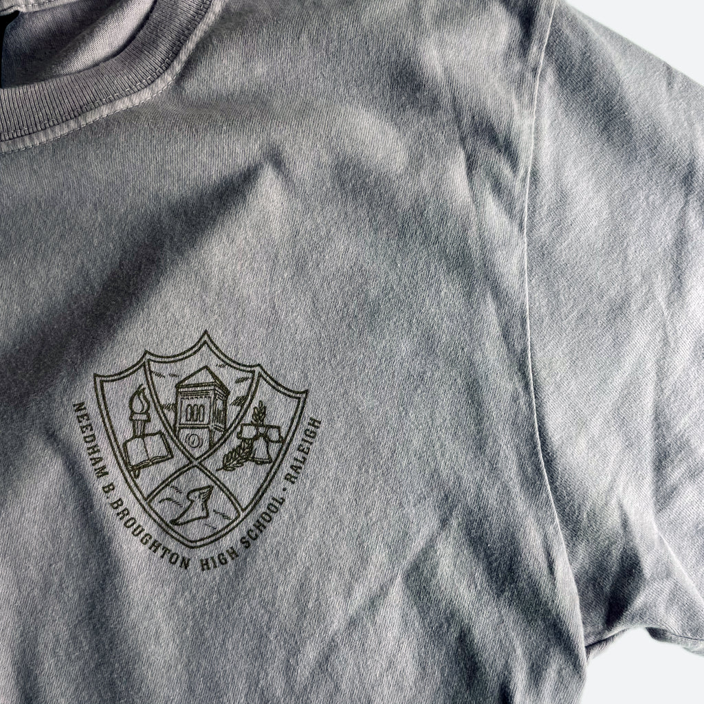 Retro Crest Heavyweight Garment Dye T-shirt