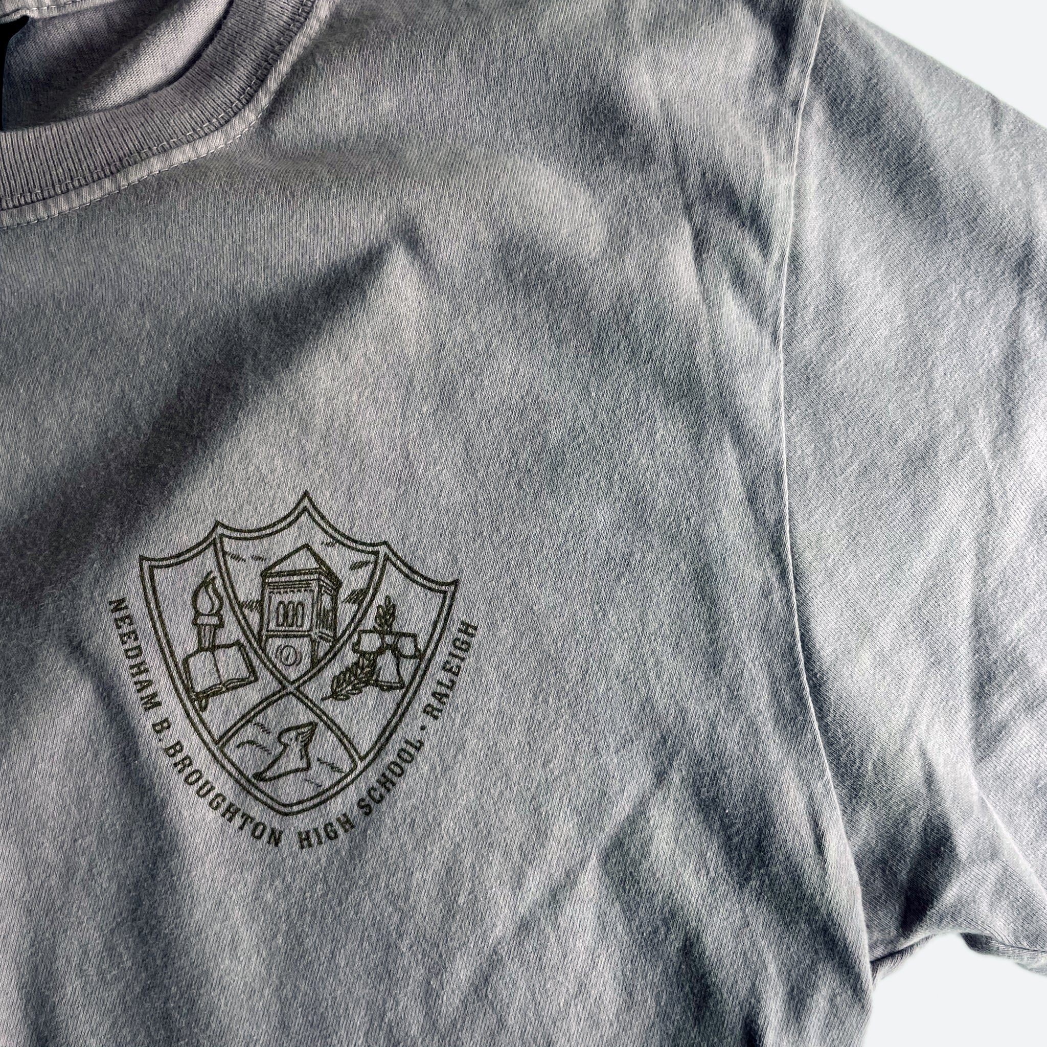 Retro Crest Heavyweight Garment Dye T-shirt