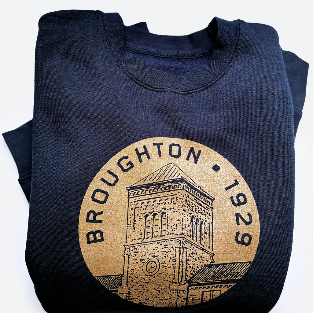 The Castle Heavyweight Sweatshirt • Navy
