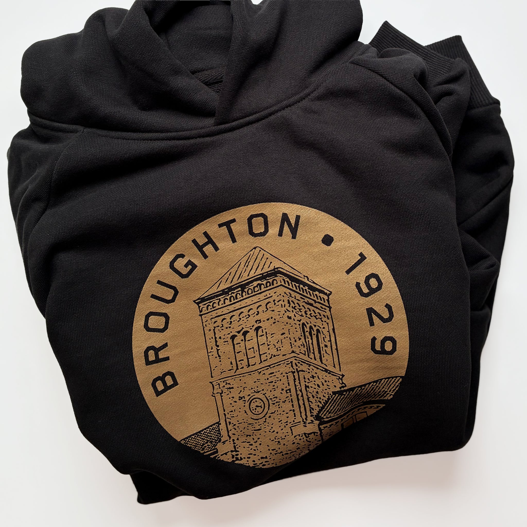 The Castle Ultra Heavyweight Hoodie • Black