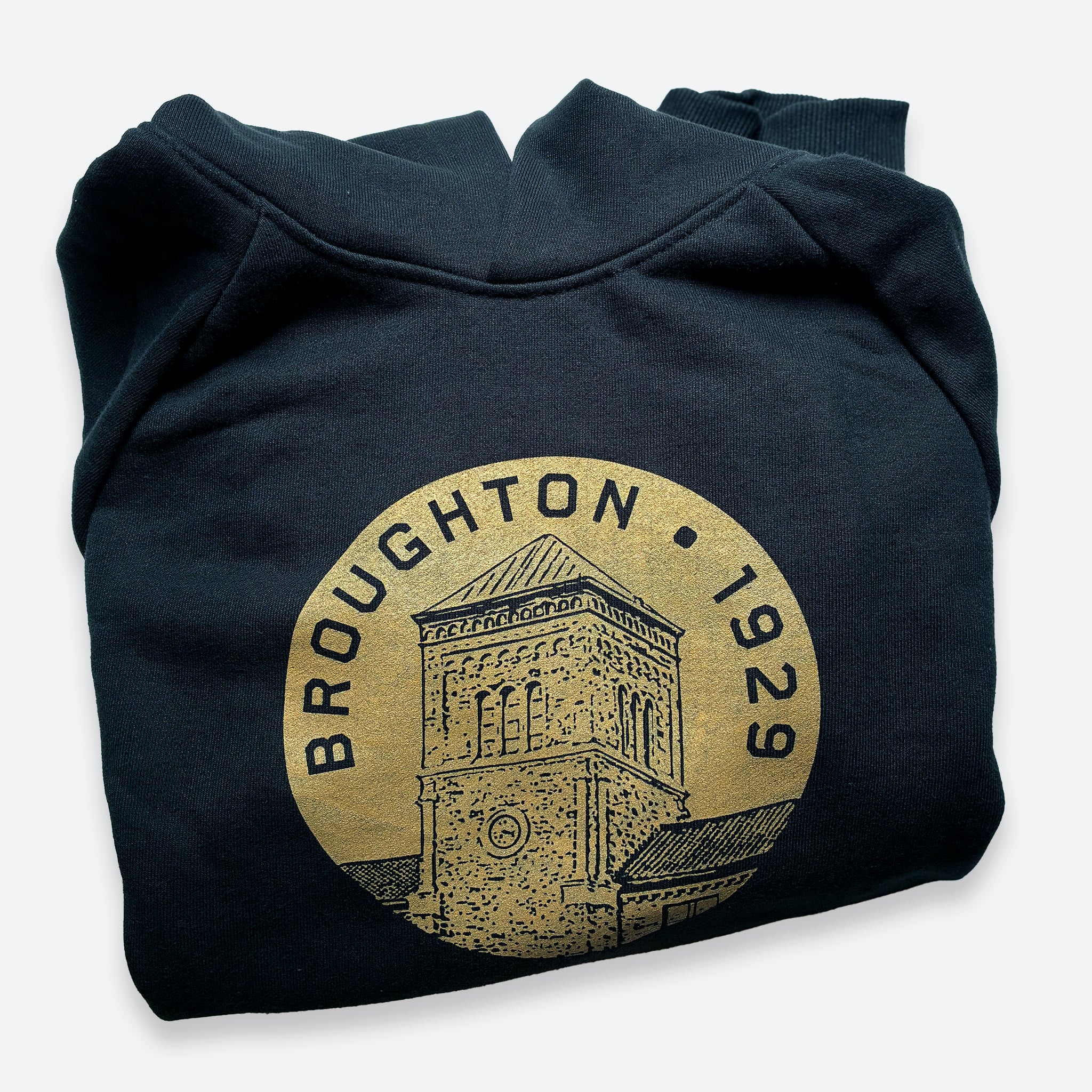 The Castle Ultra Heavyweight Hoodie • Black