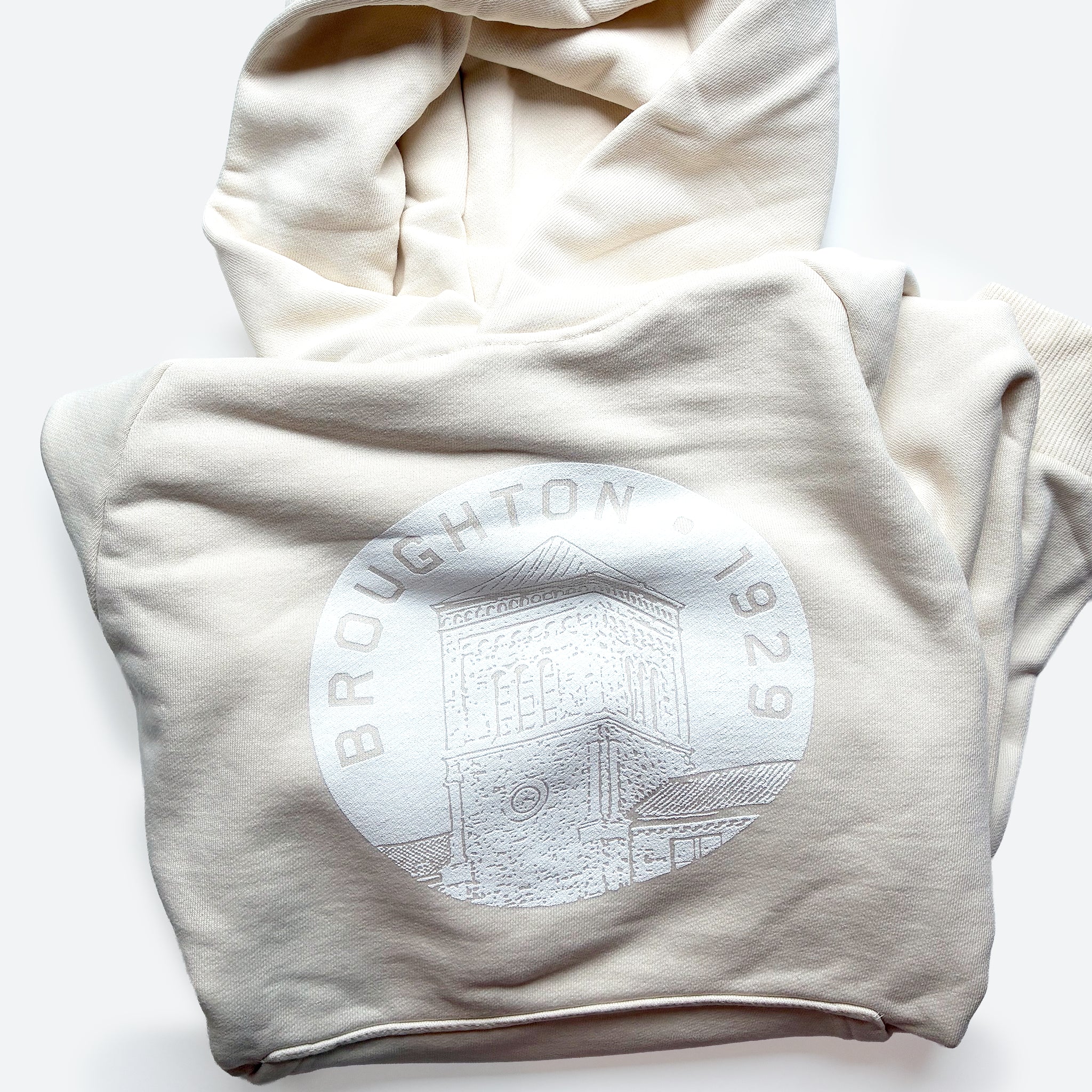 The Castle Ultra Heavyweight Hoodie • White
