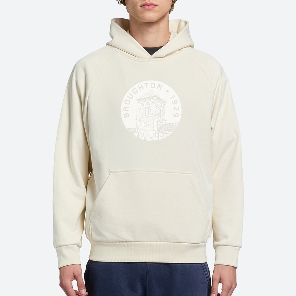 The Castle Ultra Heavyweight Hoodie • Cream