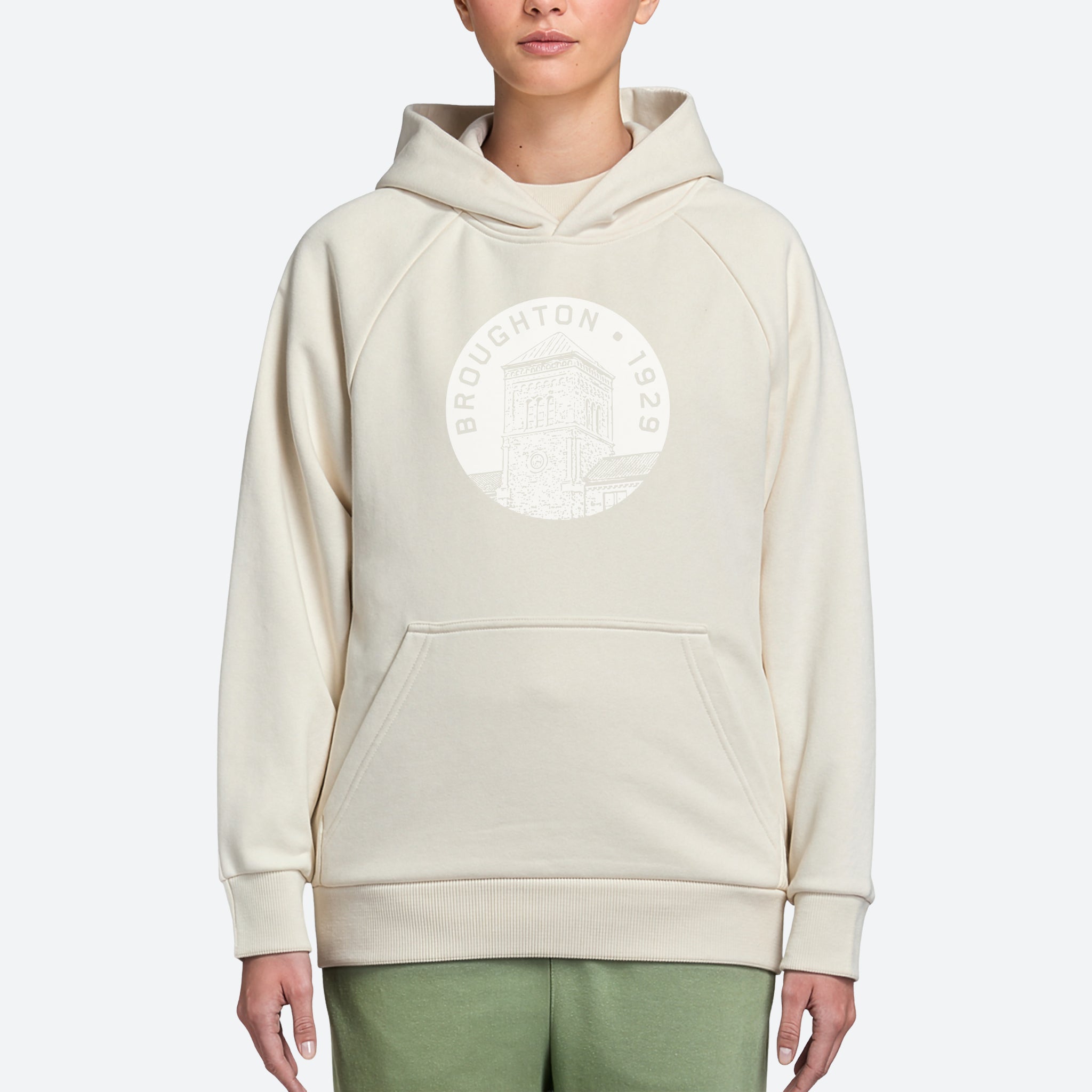 The Castle Ultra Heavyweight Hoodie • Cream