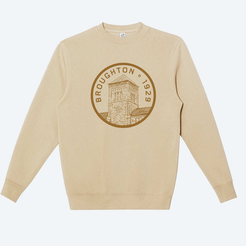 The Castle Heavyweight Sweatshirt • Sand