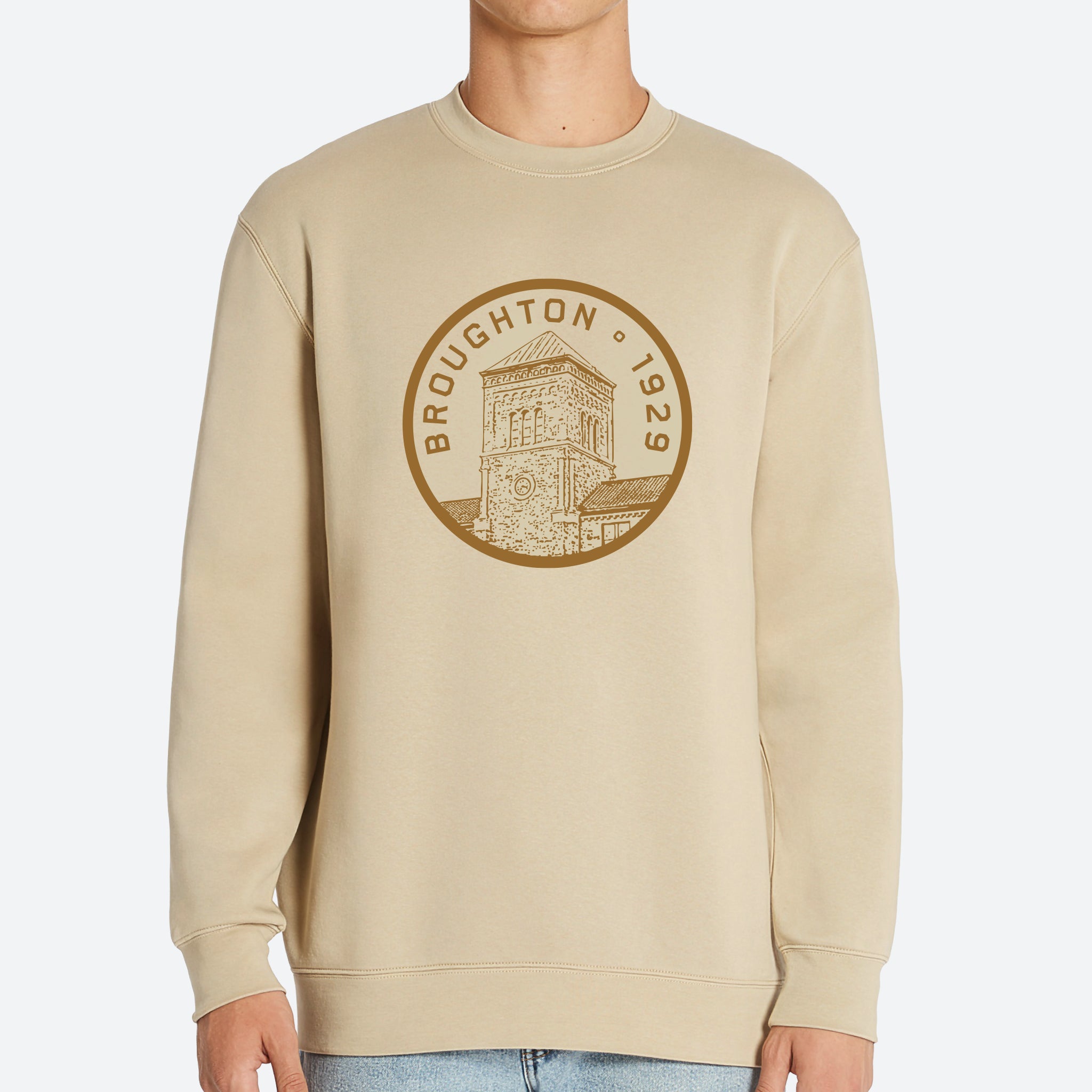 The Castle Heavyweight Sweatshirt • Sand